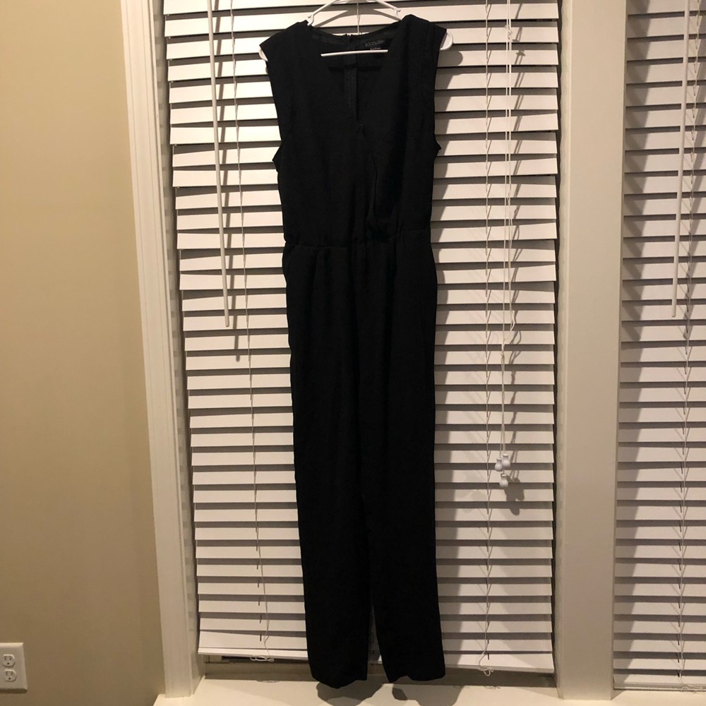Black jumpsuit